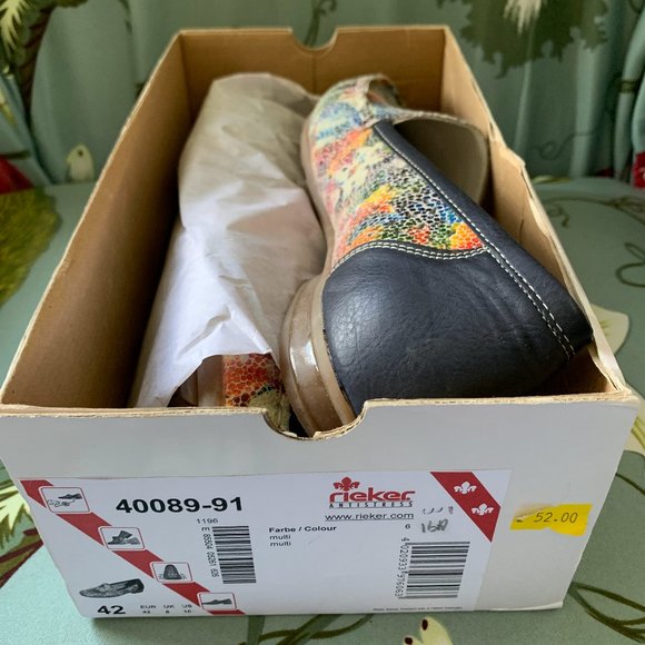 Rieker Women’s Shoes With Non Slip Sole UK 8 EU Size 42 - Picture 9 of 13